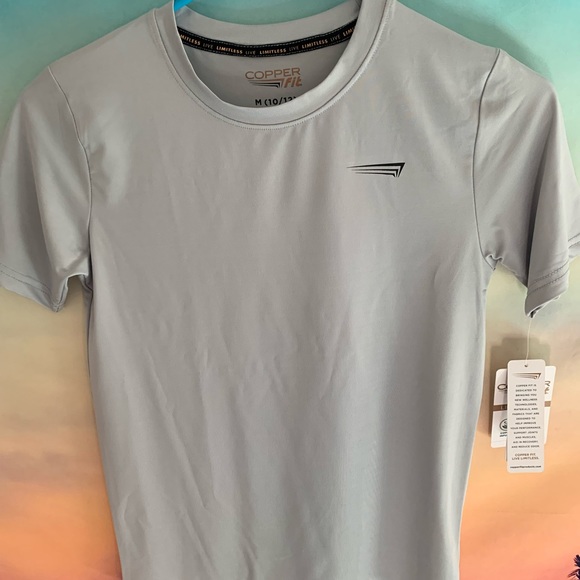 Copper fit dri-fit shirt size M 10-12 NWT - Picture 3 of 5